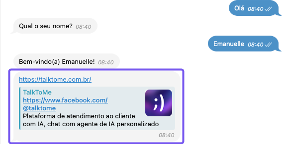 Pré-visualização ativada (claro)