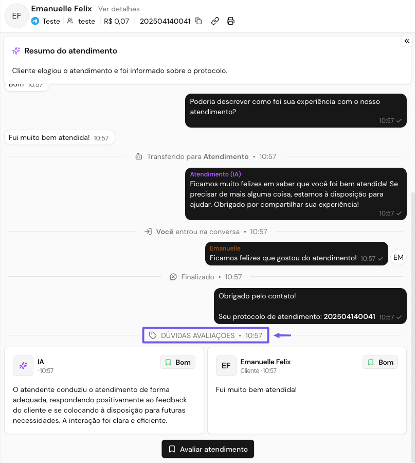 Pré-visualização ativada (claro)